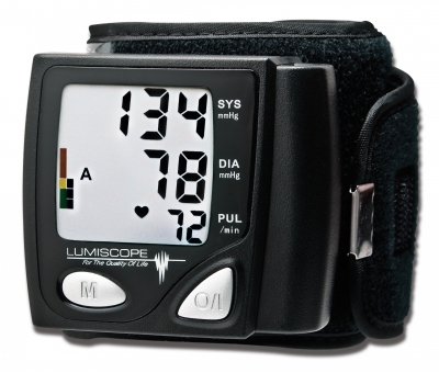 Automatic Wrist Blood Pressure Monitor, Lumiscope