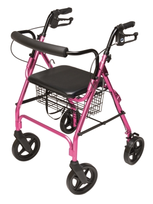 Walkabout Four-Wheel Contour Deluxe Rollator