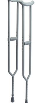 Bariatric: Imperial Steel Crutches