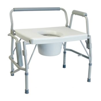 Imperial Collection 3-in-1 Steel Drop Arm Commode