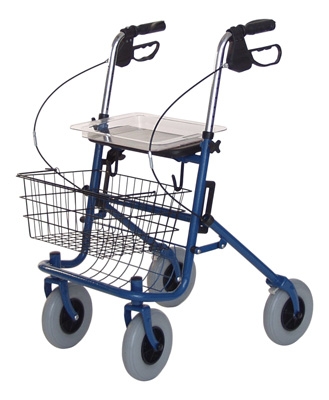 Deluxe Four Wheeled Rollator